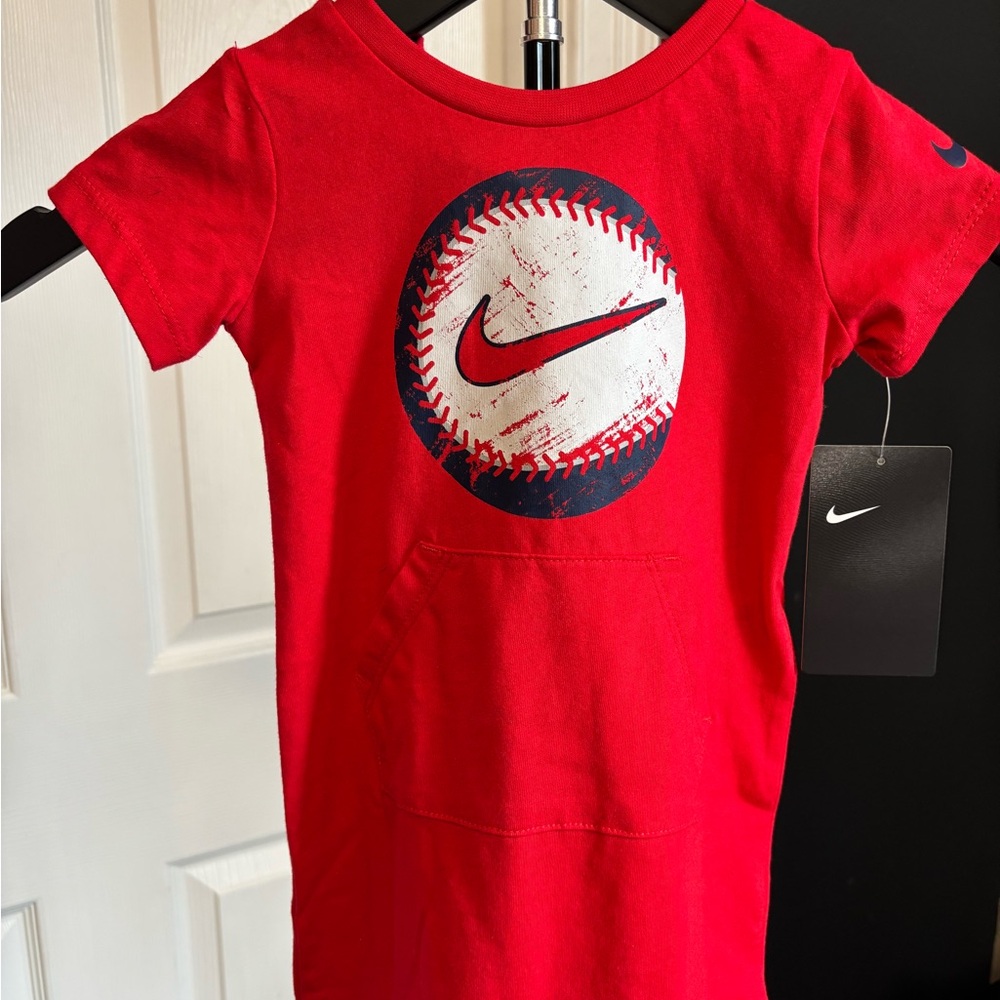Nike Red Kids' Baseball Graphic Tee